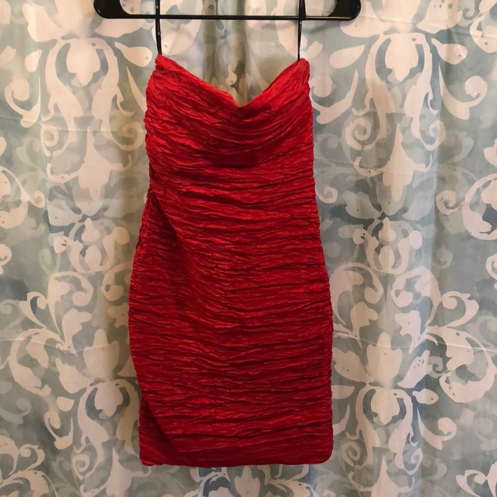 Strapless dress